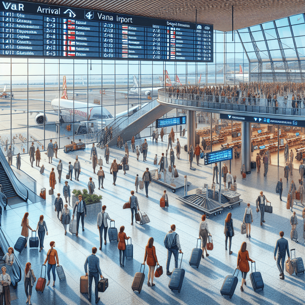 Ankünfte am Flughafen Varna(VAR)