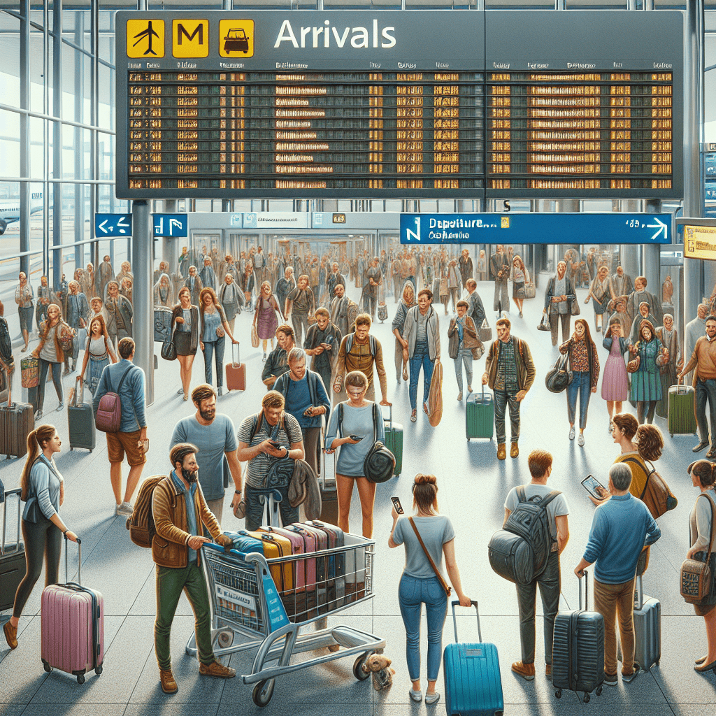Ankünfte am Flughafen München(MUC)