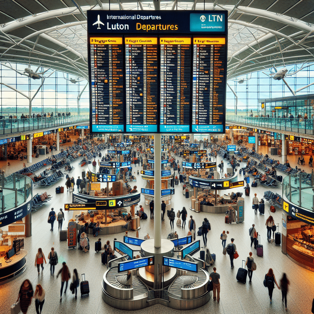 Abflüge am Flughafen London Luton(LTN)