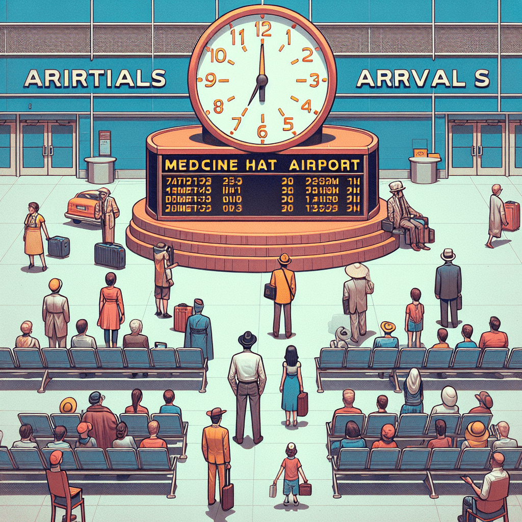Ankünfte am Flughafen Medicine Hat(YXH)