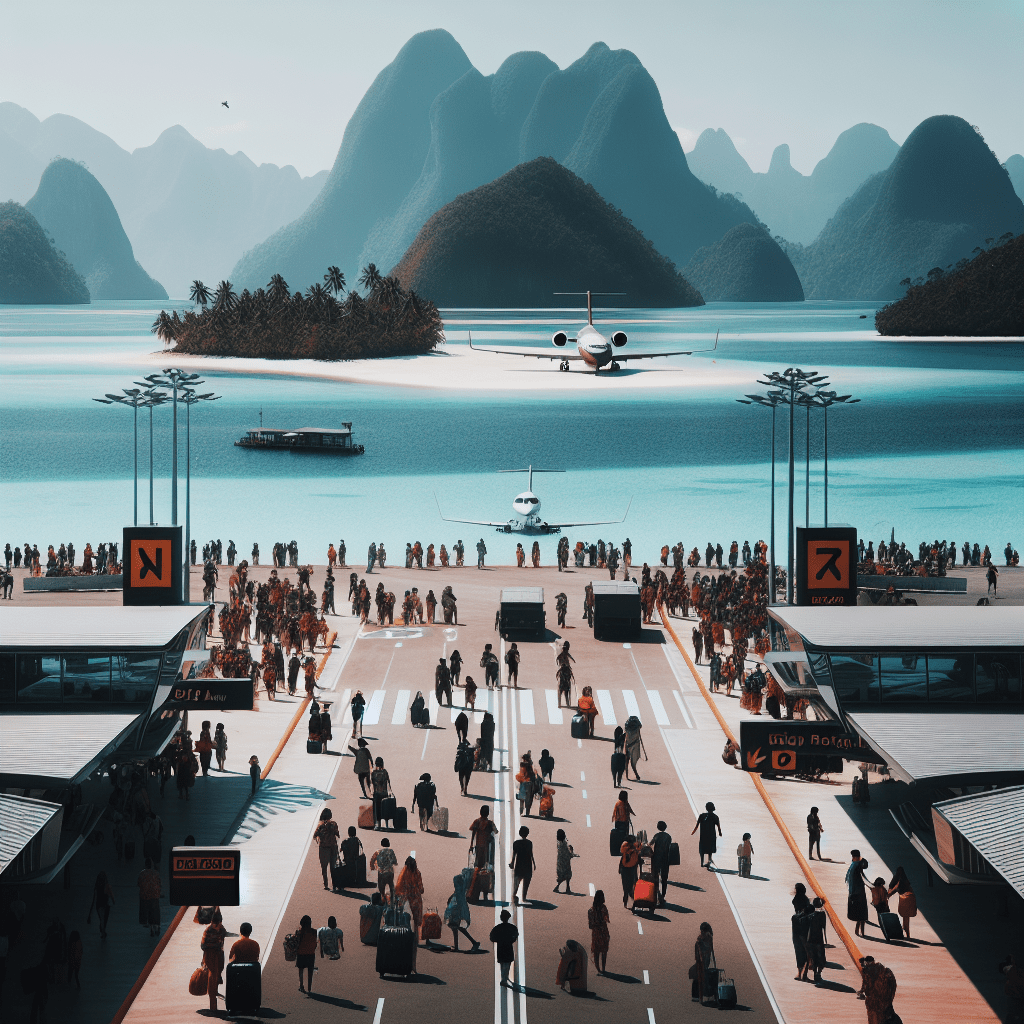 Ankünfte am Flughafen Belep Island(BMY)