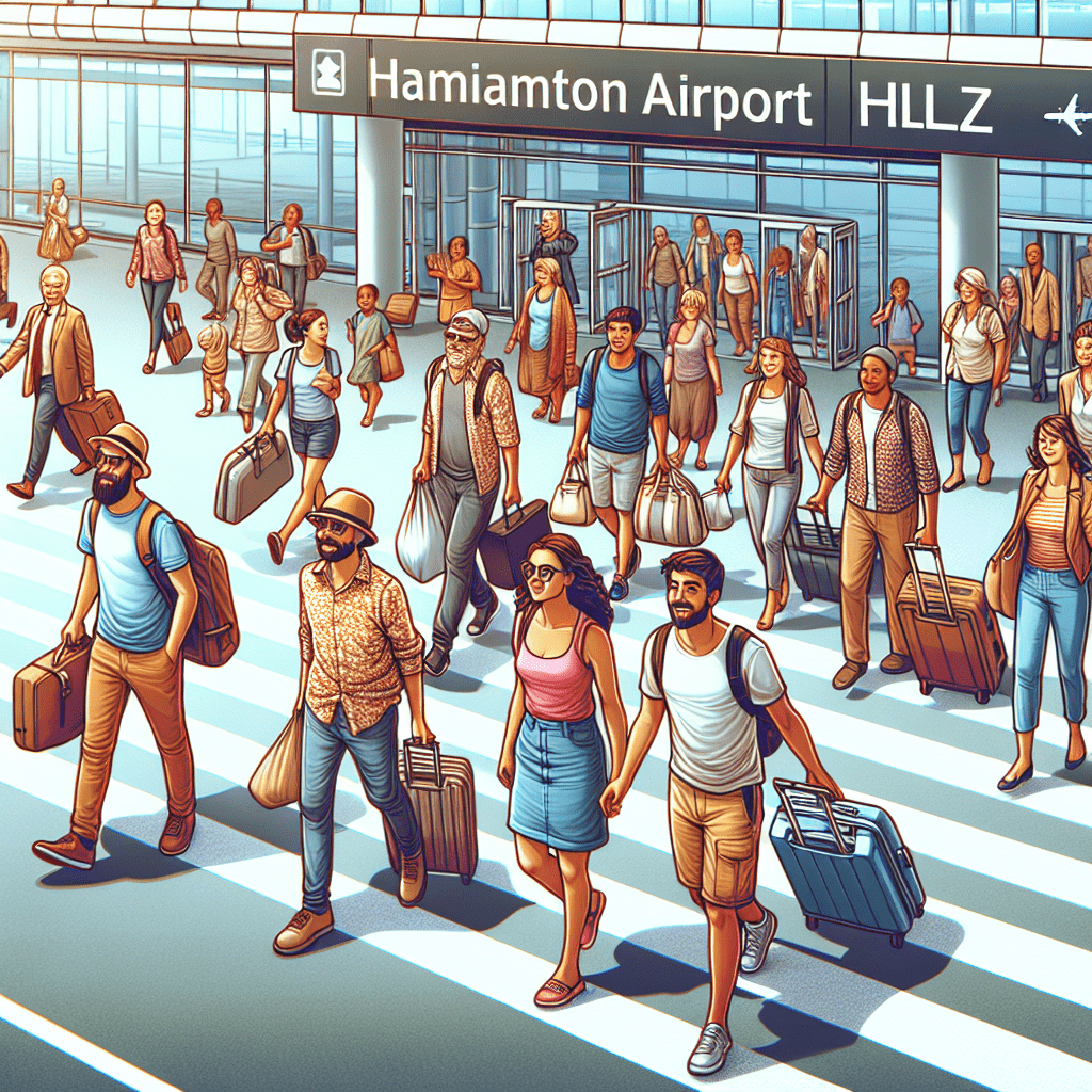 Ankünfte am Flughafen Hamilton (Neuseeland)(HLZ)
