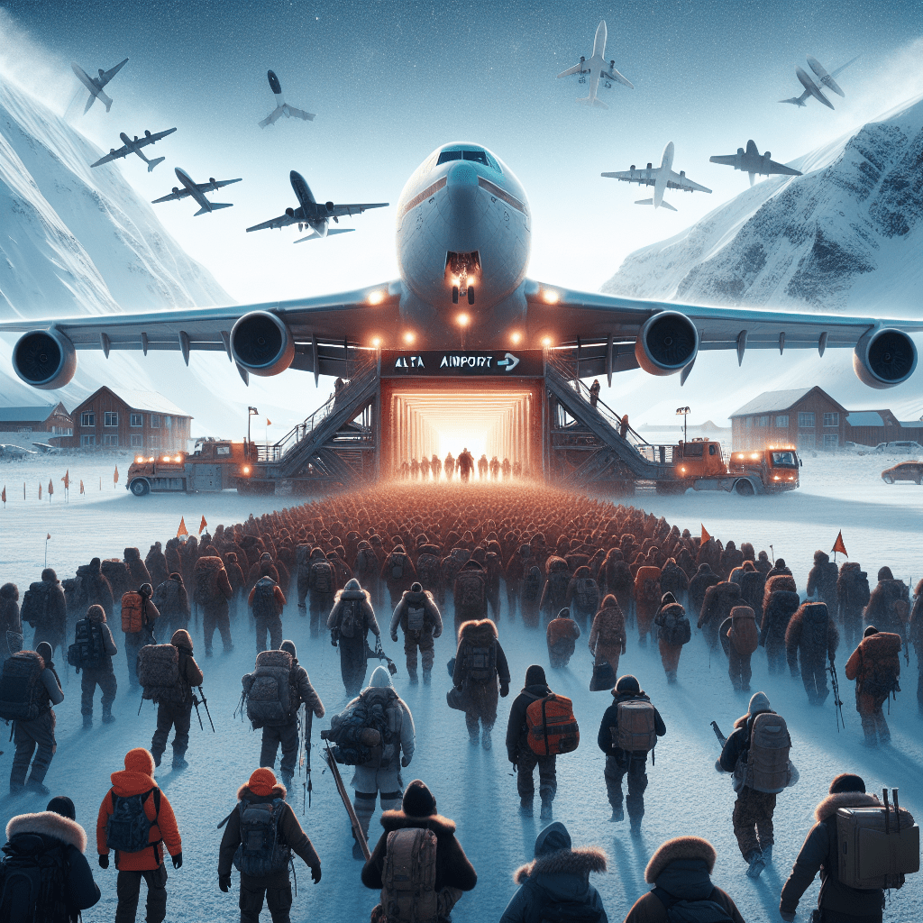 Ankünfte am Flughafen Alta(ALF)