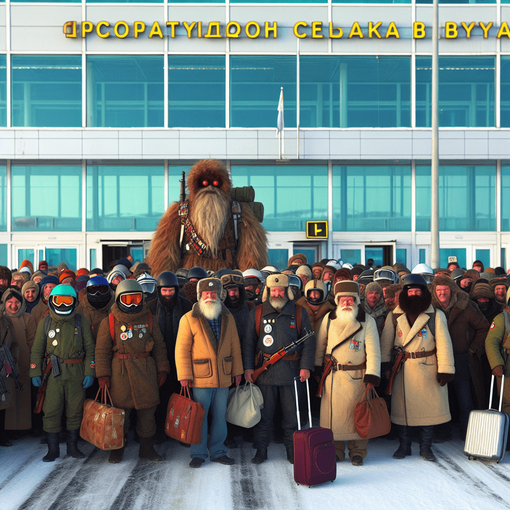 Ankünfte am Flughafen Belaja Gora(BGN)