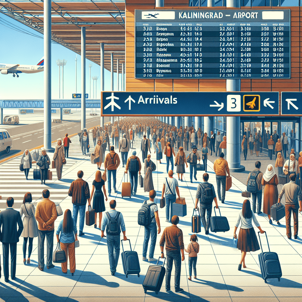 Ankünfte am Flughafen Kaliningrad(KGD)