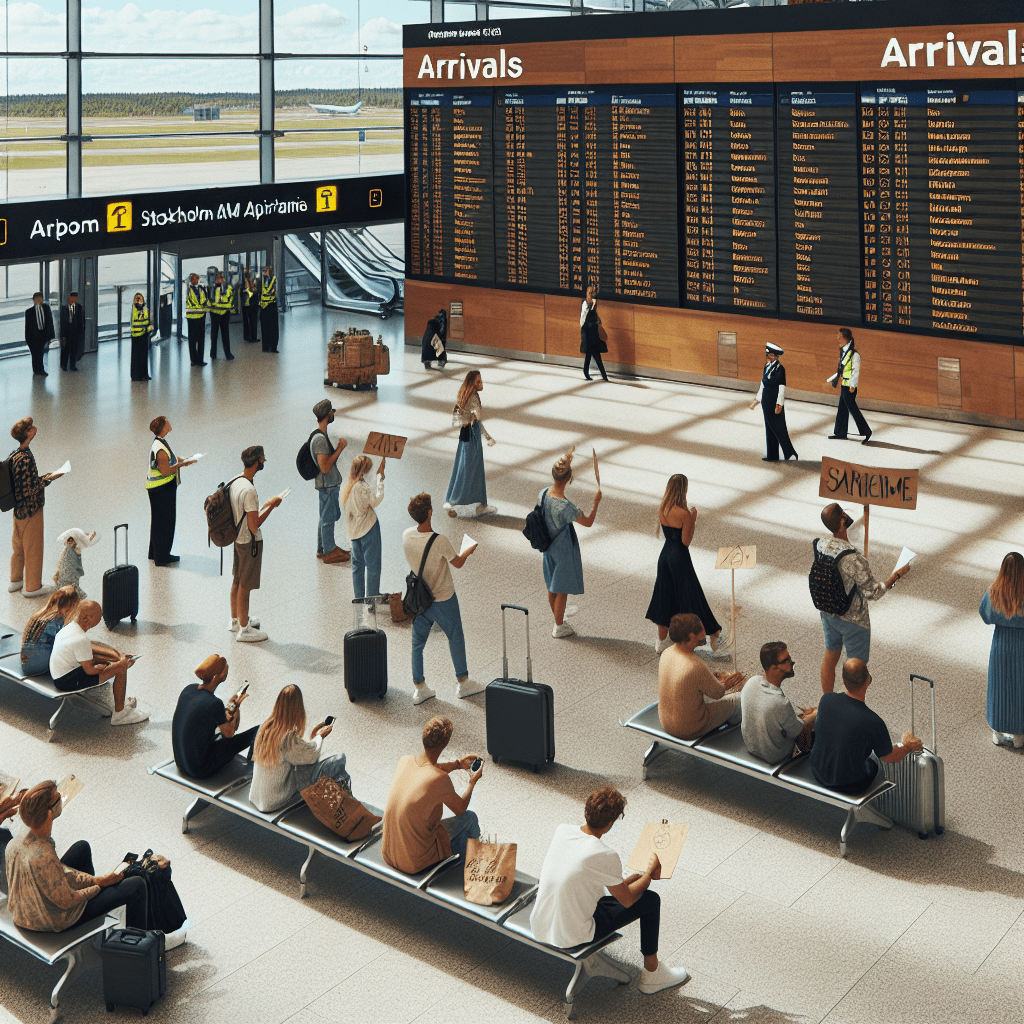 Ankünfte am Flughafen Stockholm Arlanda(ARN)