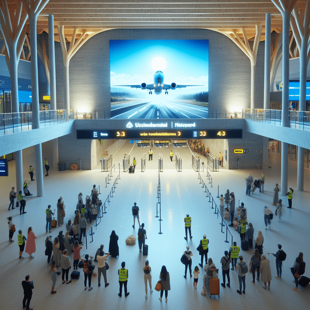 Ankünfte am Flughafen Are Östersund(OSD)