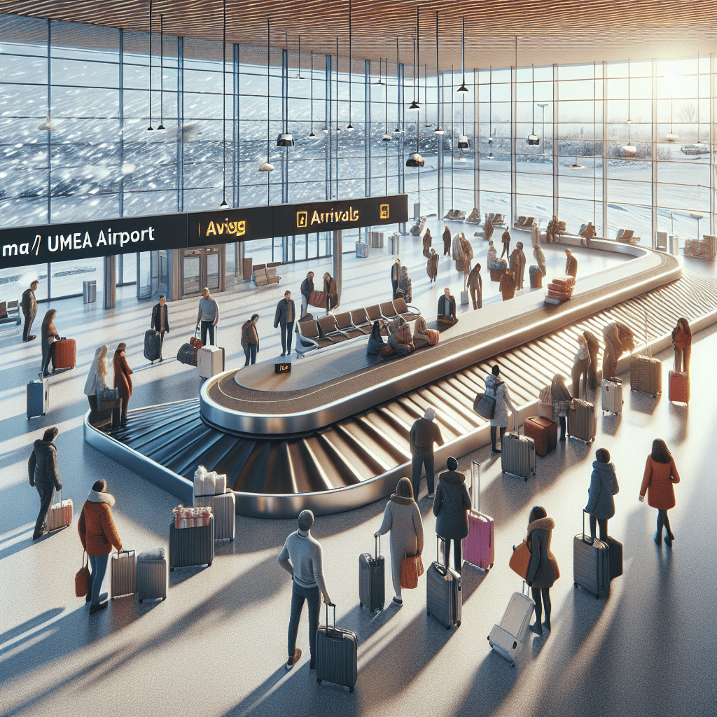 Ankünfte am Flughafen Umea(UME)
