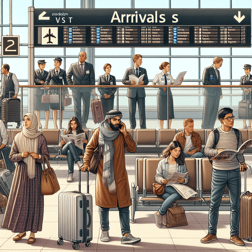 Ankünfte am Flughafen Stockholm Vasteras(VST)