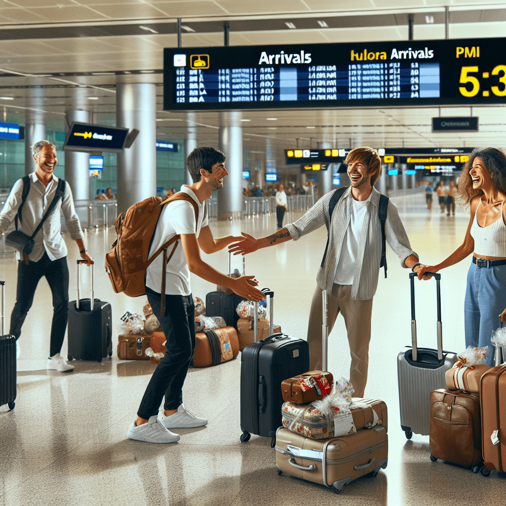Ankünfte am Flughafen Palma de Mallorca(PMI)