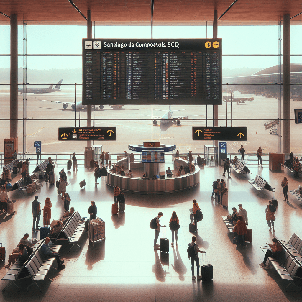 Ankünfte am Flughafen Santiago de Compostela(SCQ)