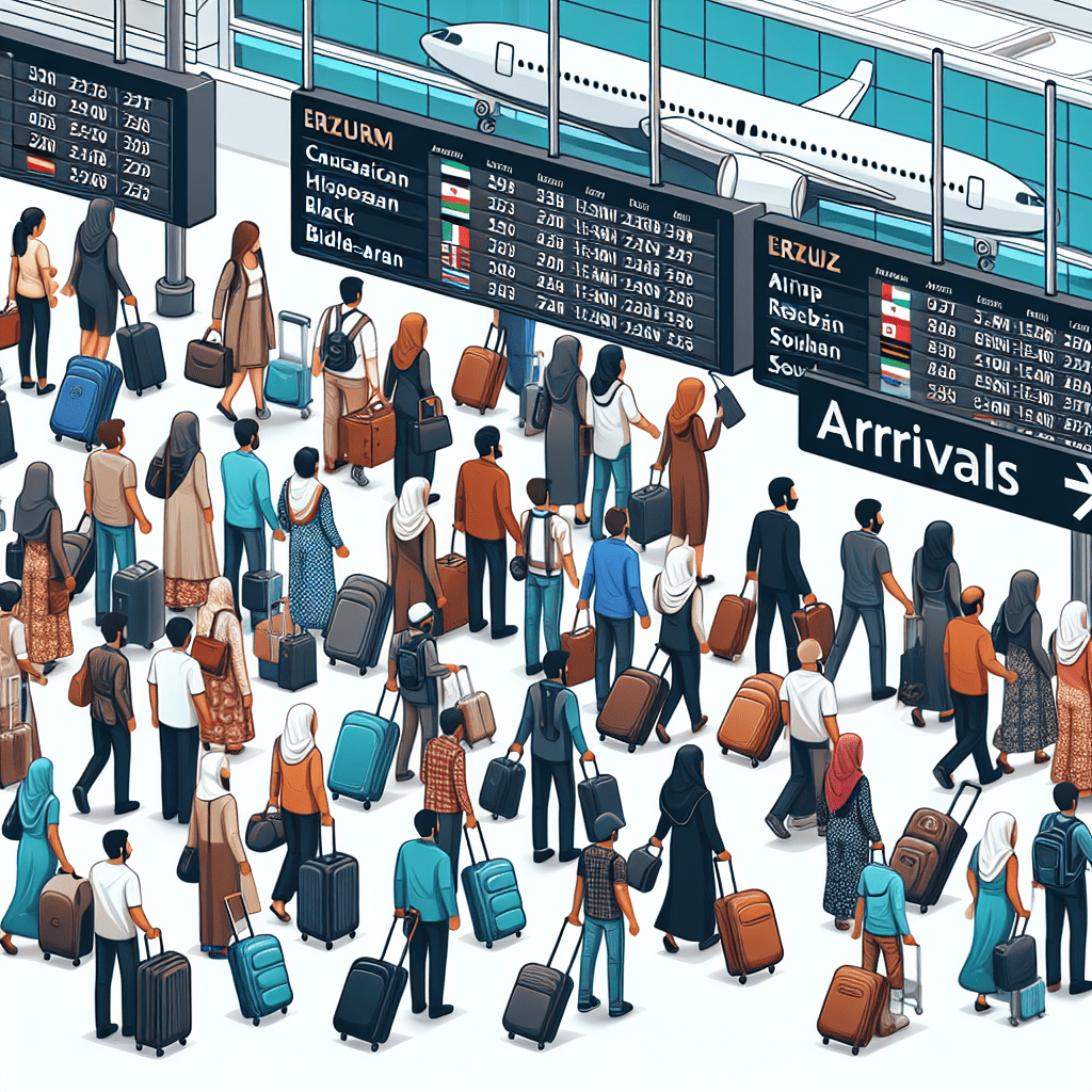Ankünfte am Flughafen Erzurum(ERZ)