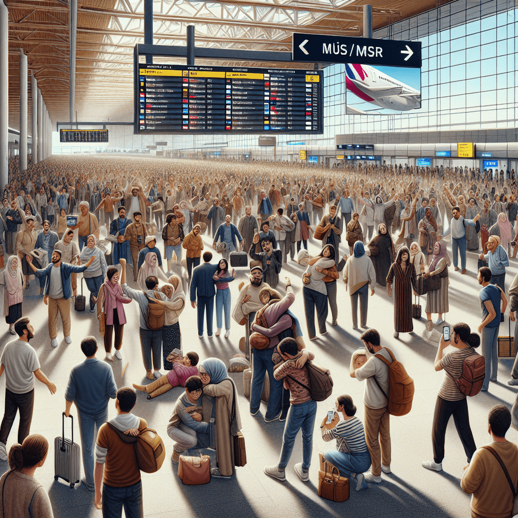 Ankünfte am Flughafen Mus(MSR)