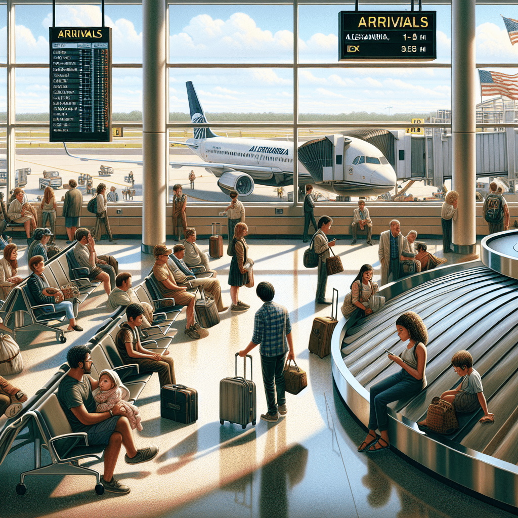 Ankünfte am Flughafen Alexandria - LA(AEX)