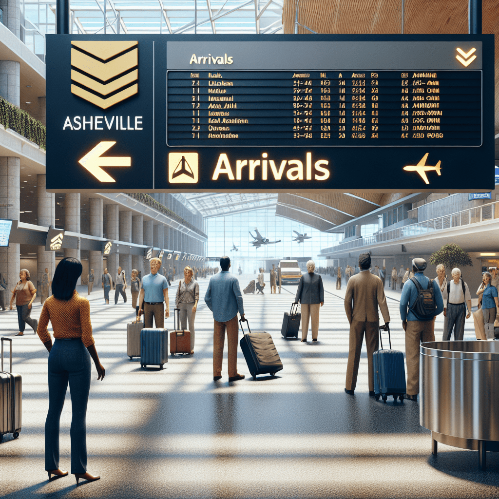 Ankünfte am Flughafen Asheville(AVL)