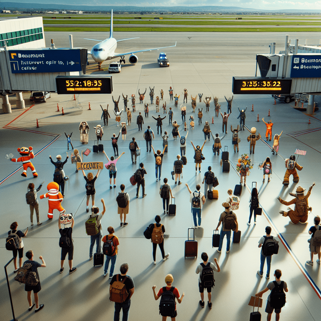 Ankünfte am Flughafen Beaumont(BPT)
