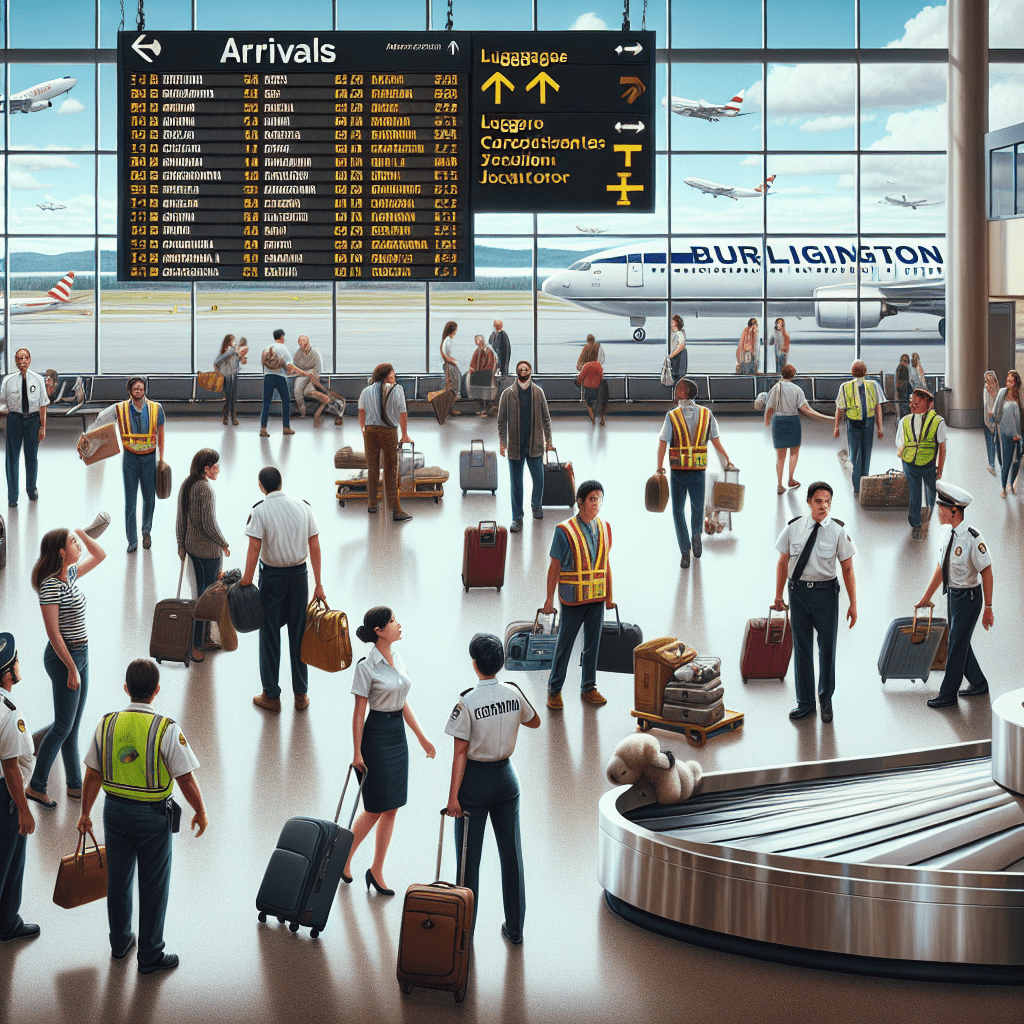 Ankünfte am Flughafen Burlington(BTV)