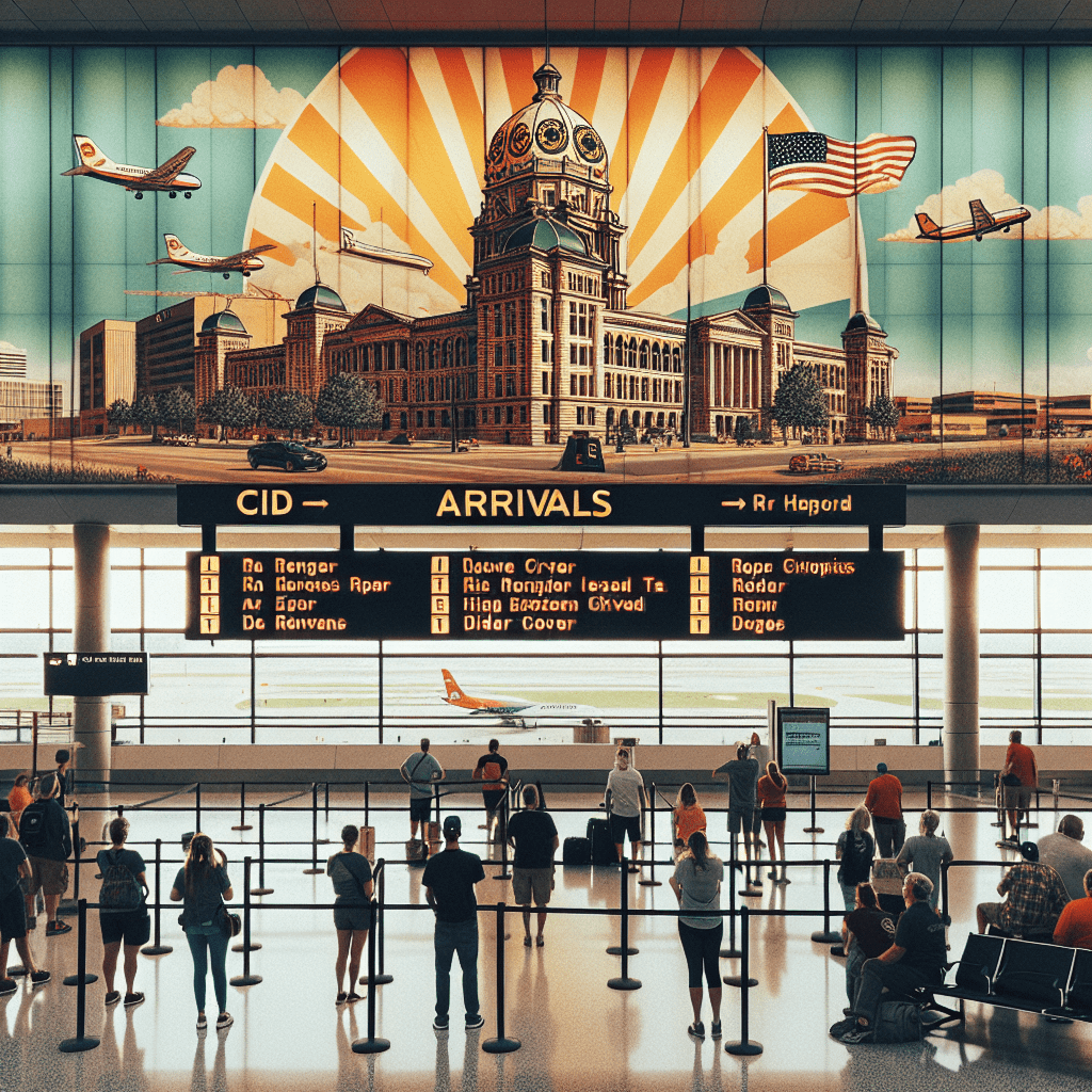 Ankünfte am Flughafen Cedar Rapids(CID)
