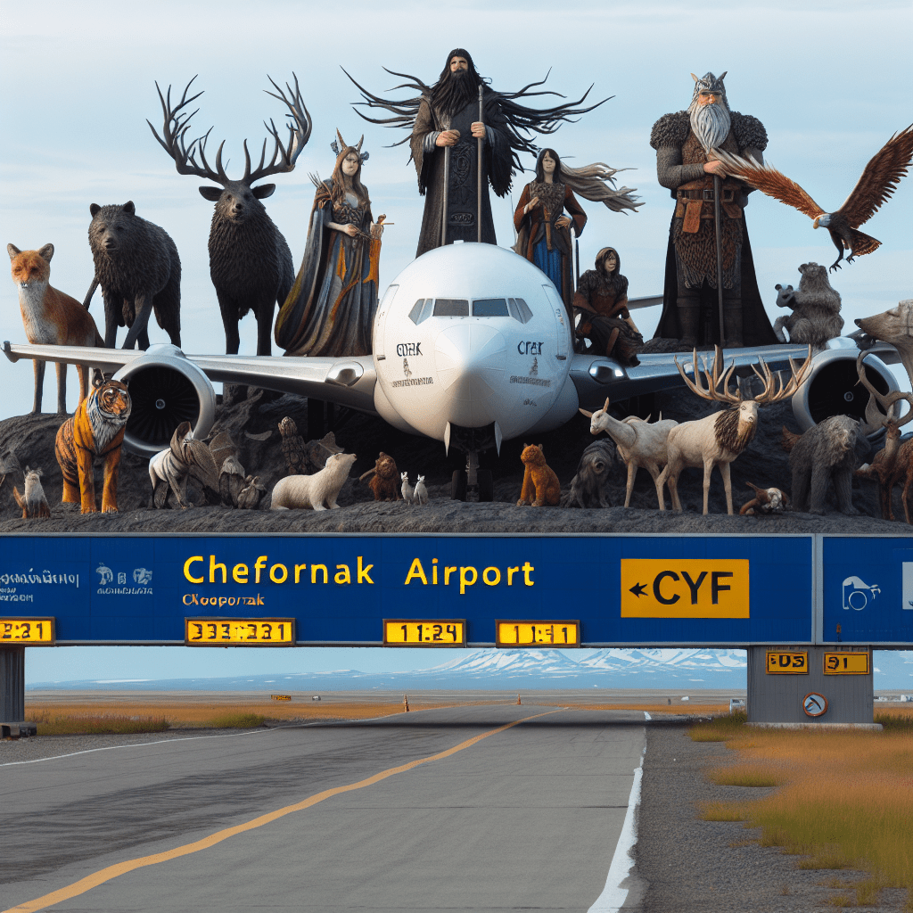 Ankünfte am Flughafen Chefornak(CYF)