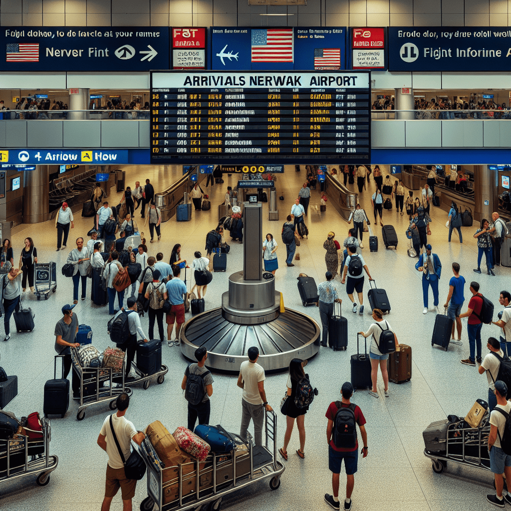 Ankünfte am Flughafen New York Newark(EWR)
