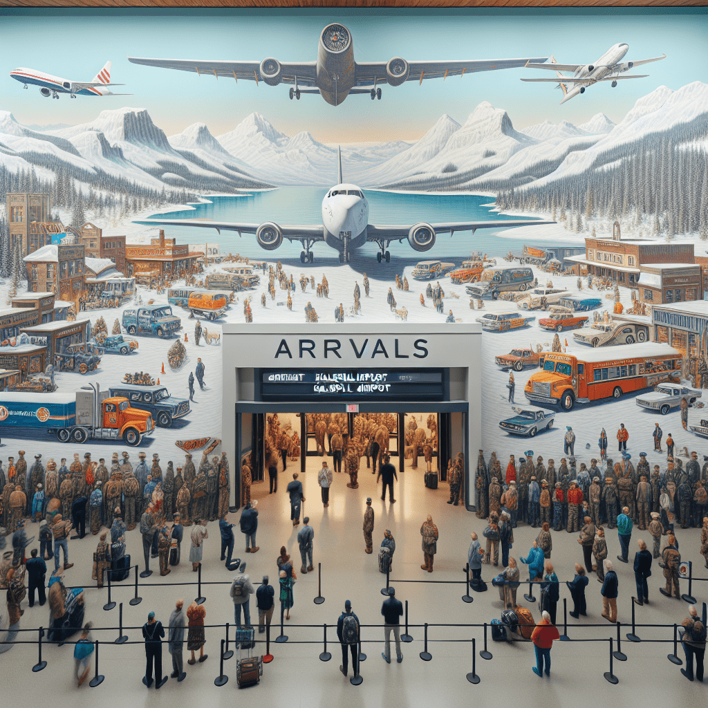 Ankünfte am Flughafen Kalispell(FCA)