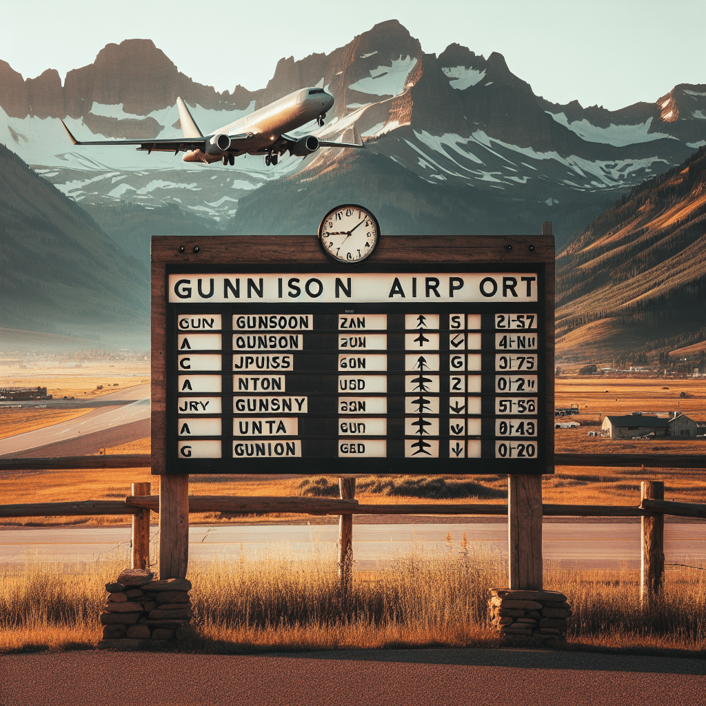 Ankünfte am Flughafen Gunnison(GUC)