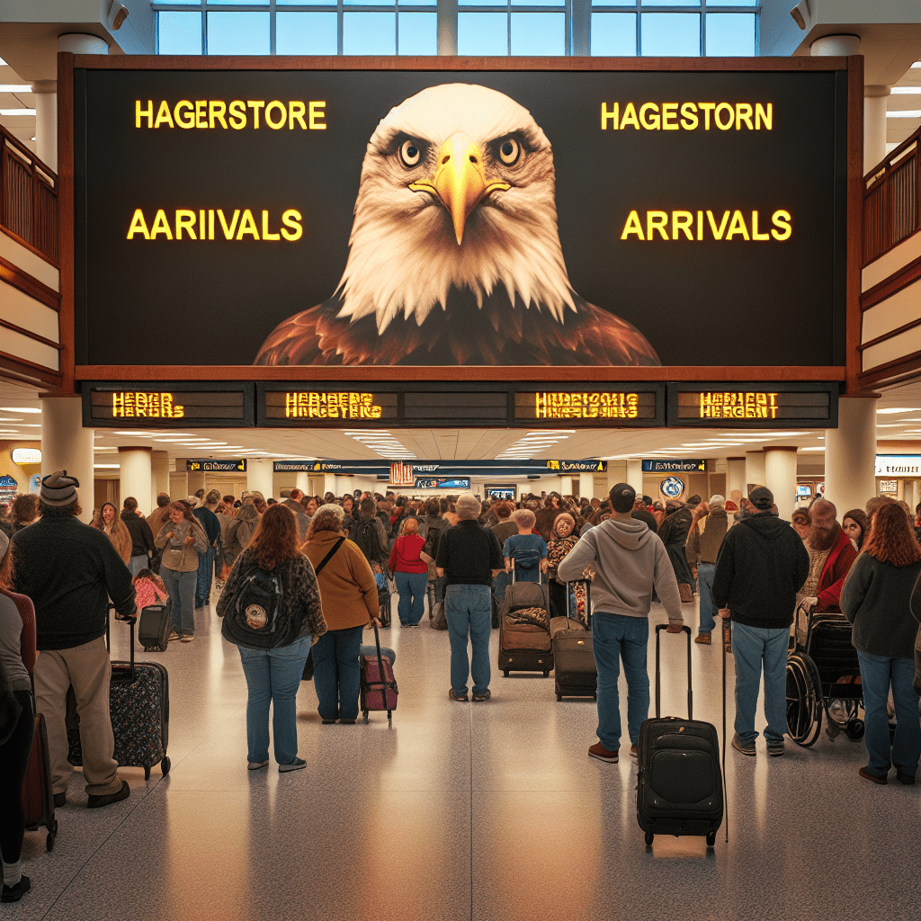Ankünfte am Flughafen Hagerstown(HGR)