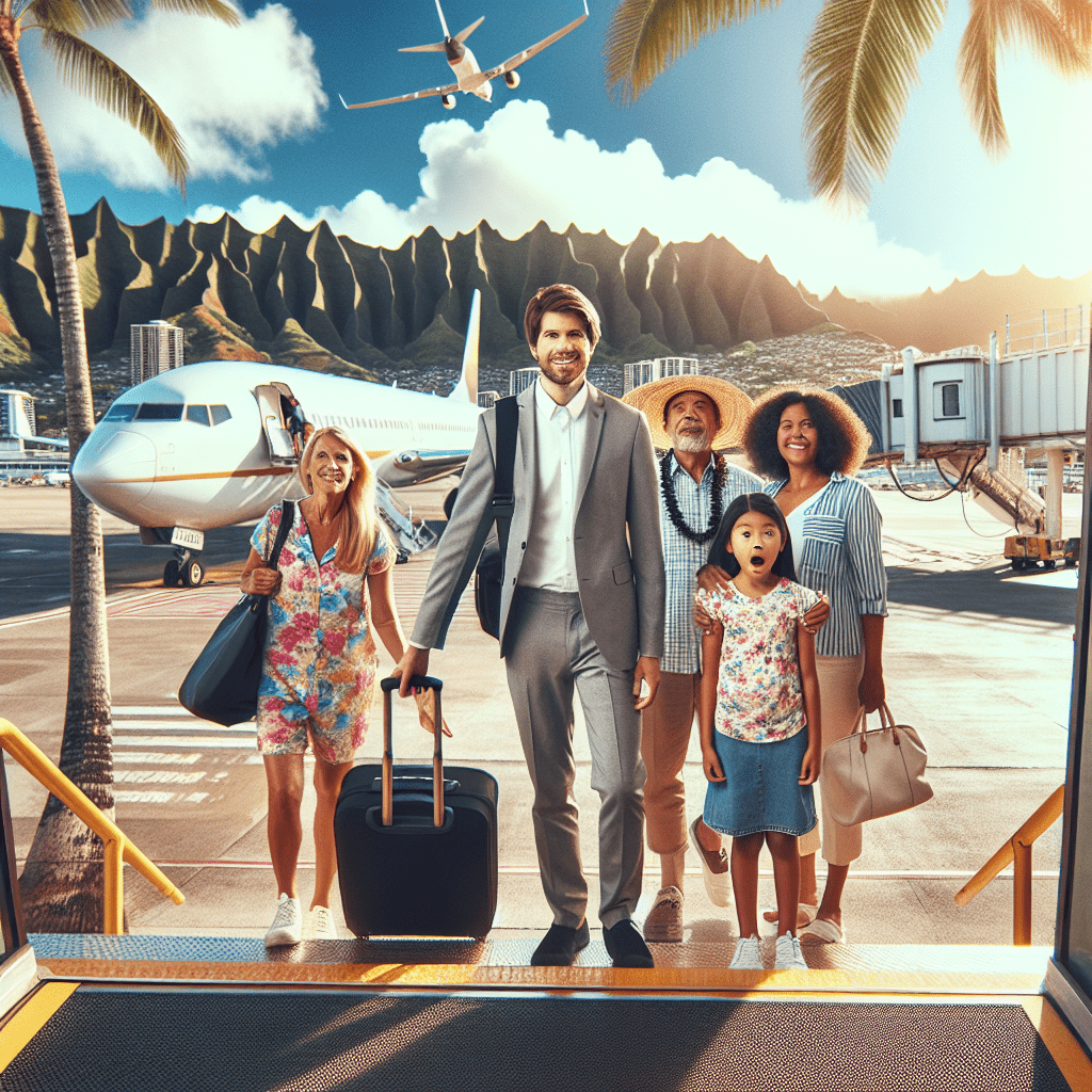 Ankünfte am Flughafen Honolulu(HNL)