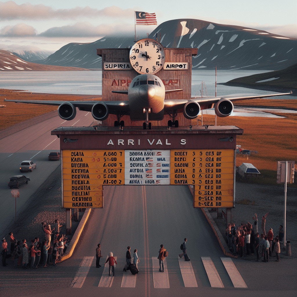 Ankünfte am Flughafen Huslia(HSL)