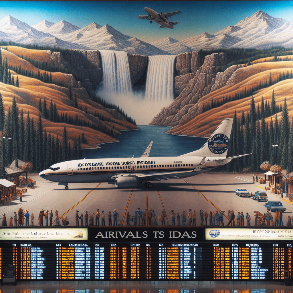Ankünfte am Flughafen Idaho Falls(IDA)