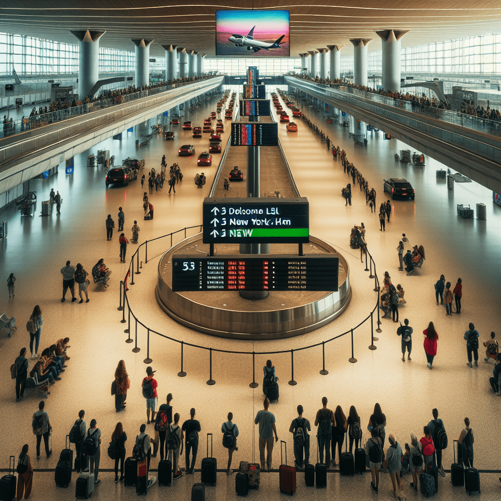 Ankünfte am Flughafen New York JFK(JFK)