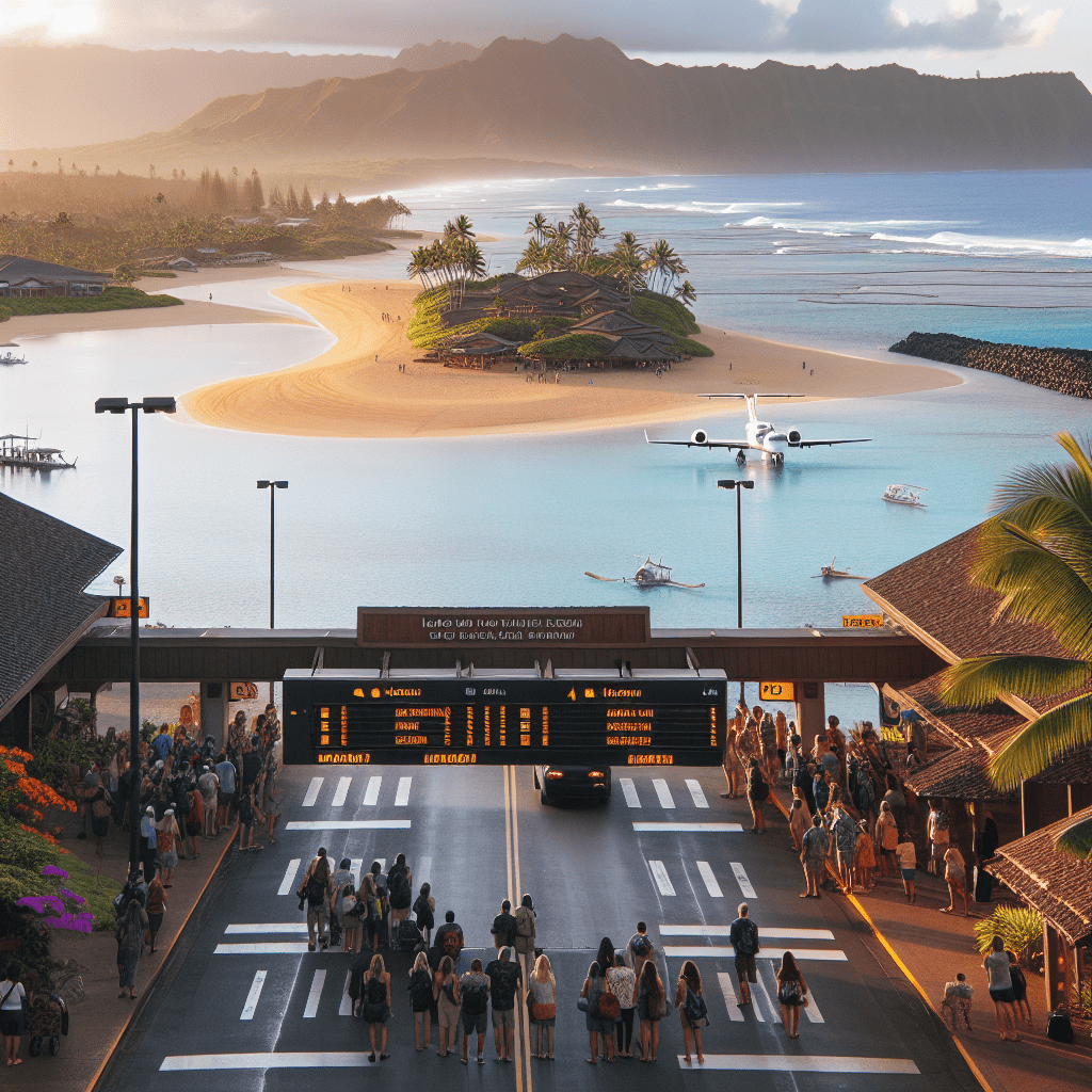 Ankünfte am Flughafen Lihue(LIH)