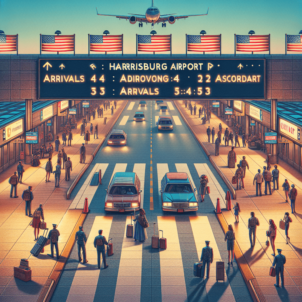 Ankünfte am Flughafen Harrisburg(MDT)