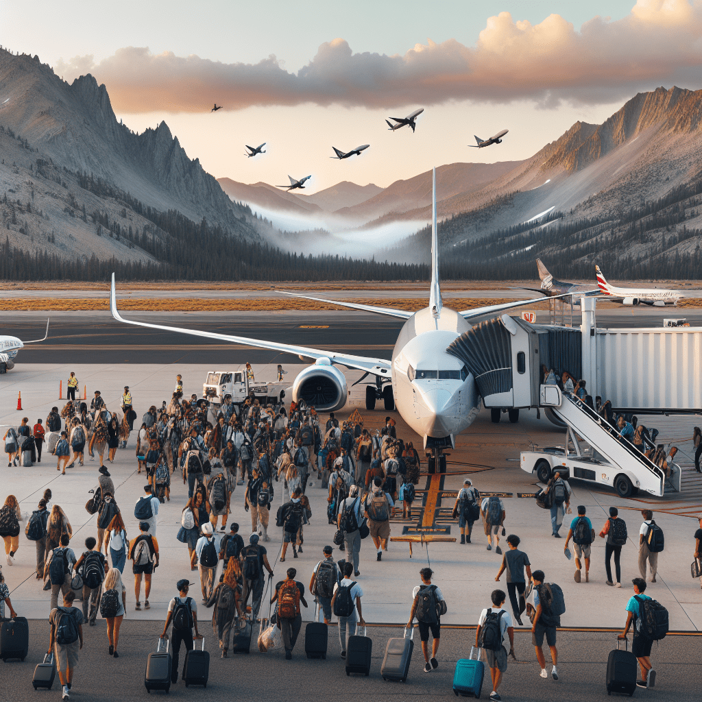 Ankünfte am Flughafen Mammoth Lakes(MMH)