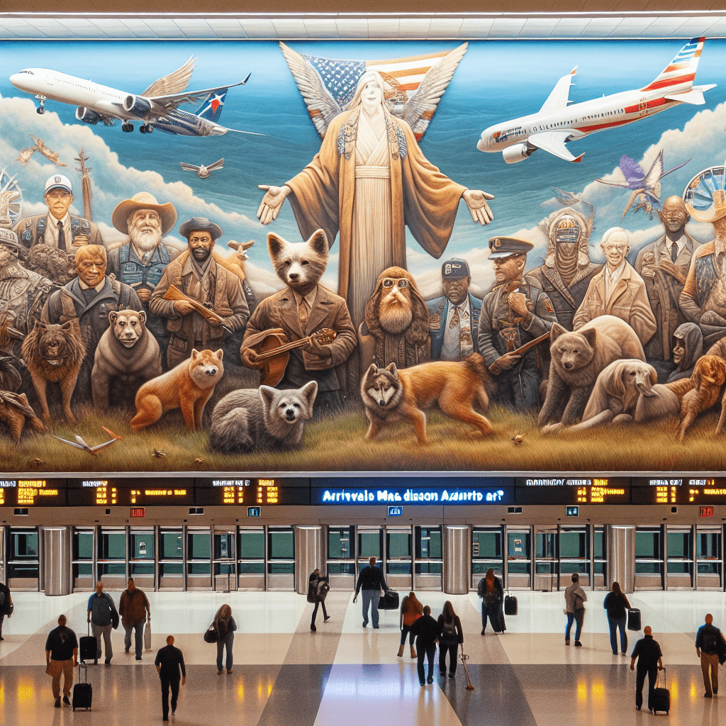Ankünfte am Flughafen Madison(MSN)