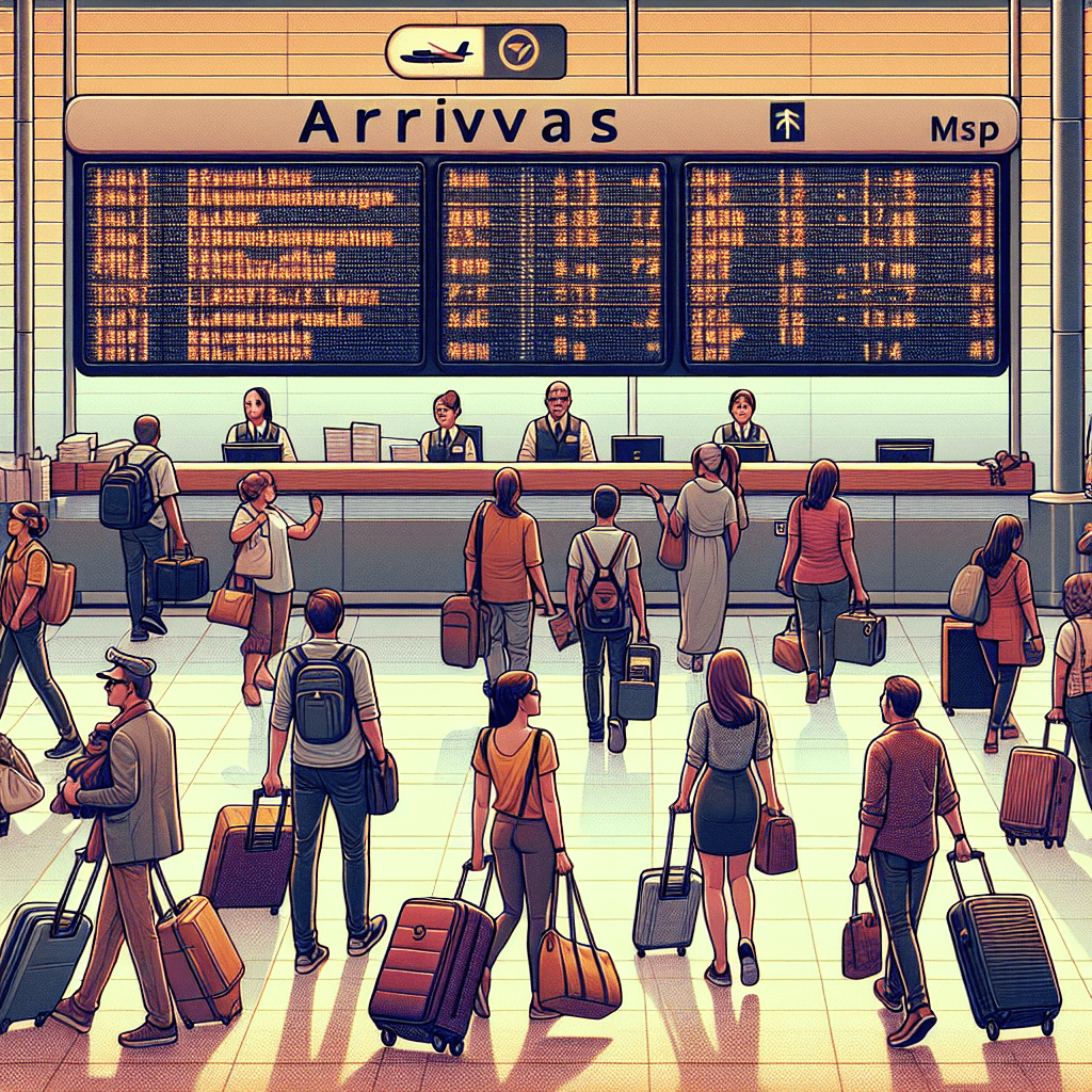 Ankünfte am Flughafen Minneapolis(MSP)