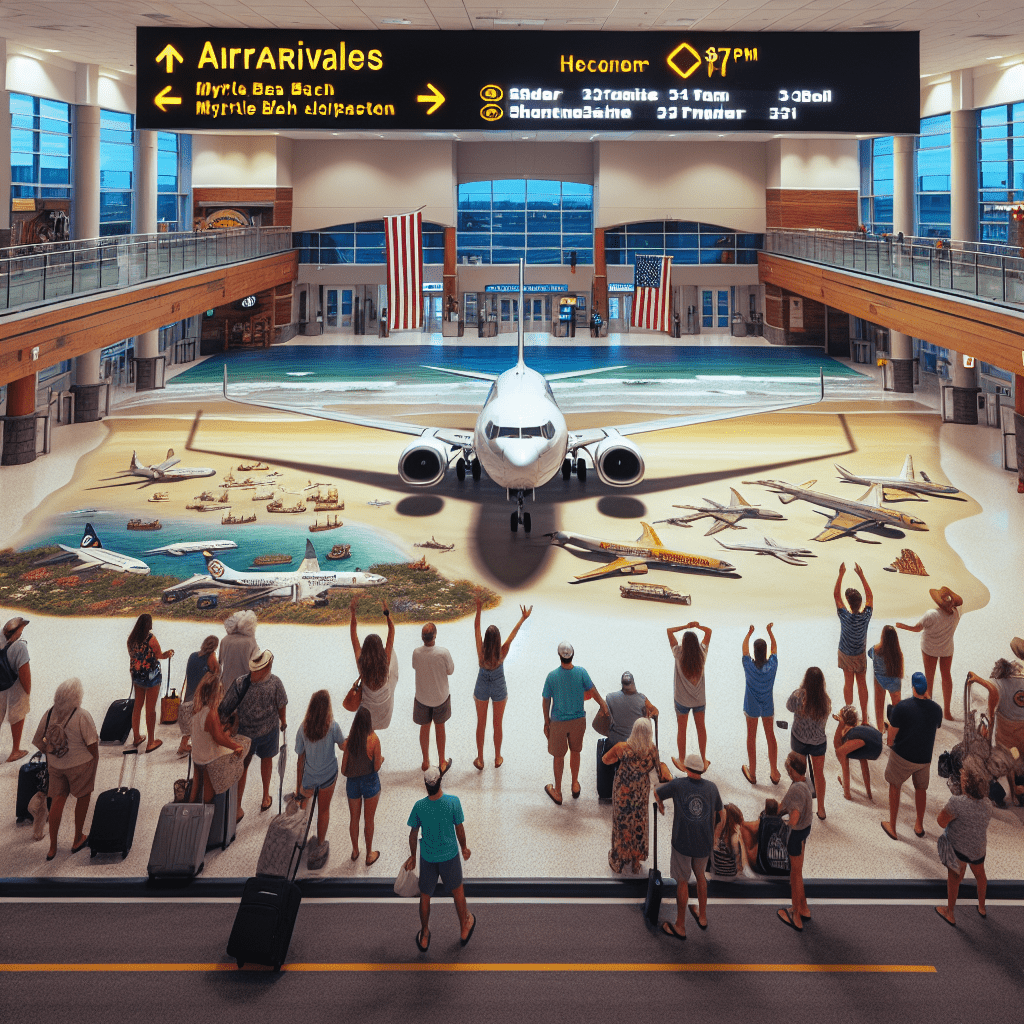 Ankünfte am Flughafen Myrtle Beach(MYR)