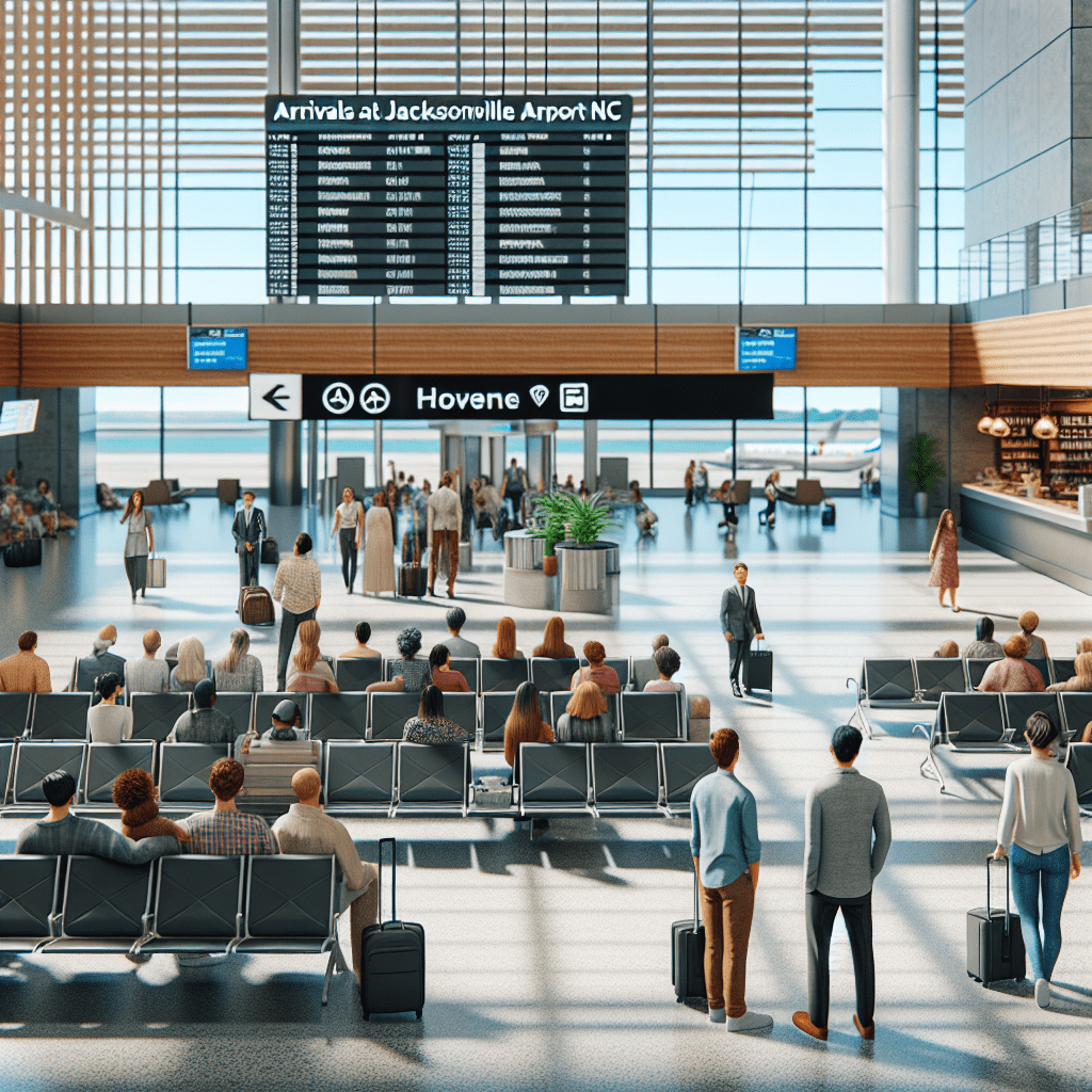 Ankünfte am Flughafen Jacksonville - NC(OAJ)