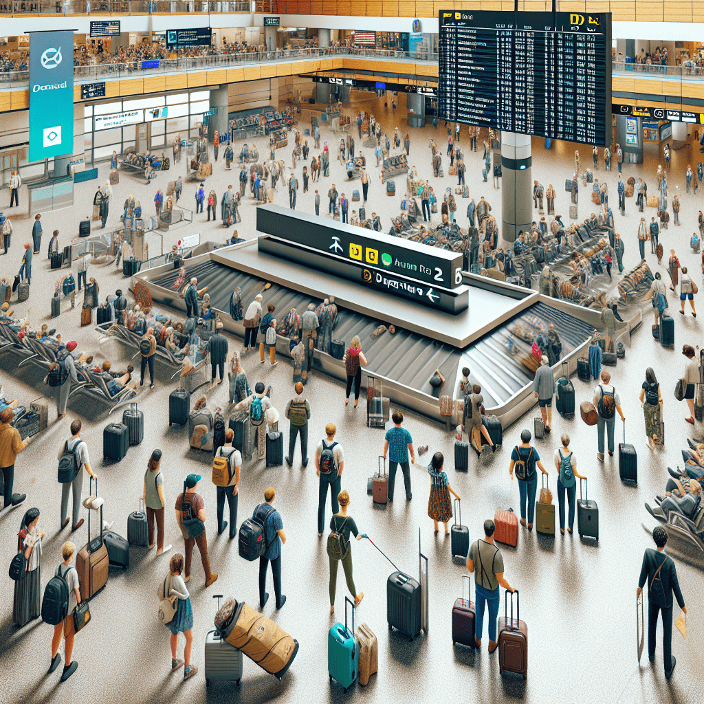 Ankünfte am Flughafen Portland Oregon(PDX)