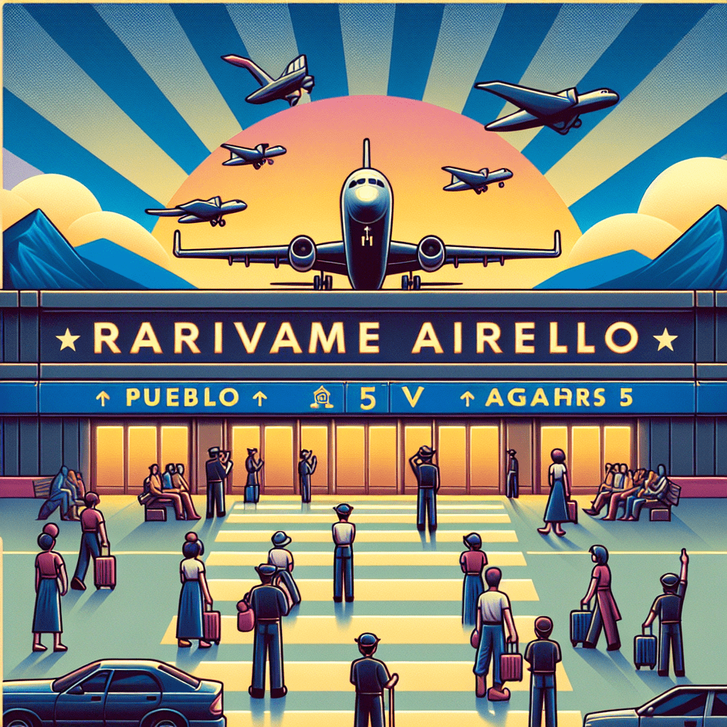 Ankünfte am Flughafen Pueblo(PUB)