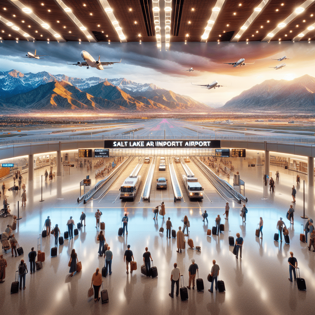 Ankünfte am Flughafen Salt Lake City(SLC)