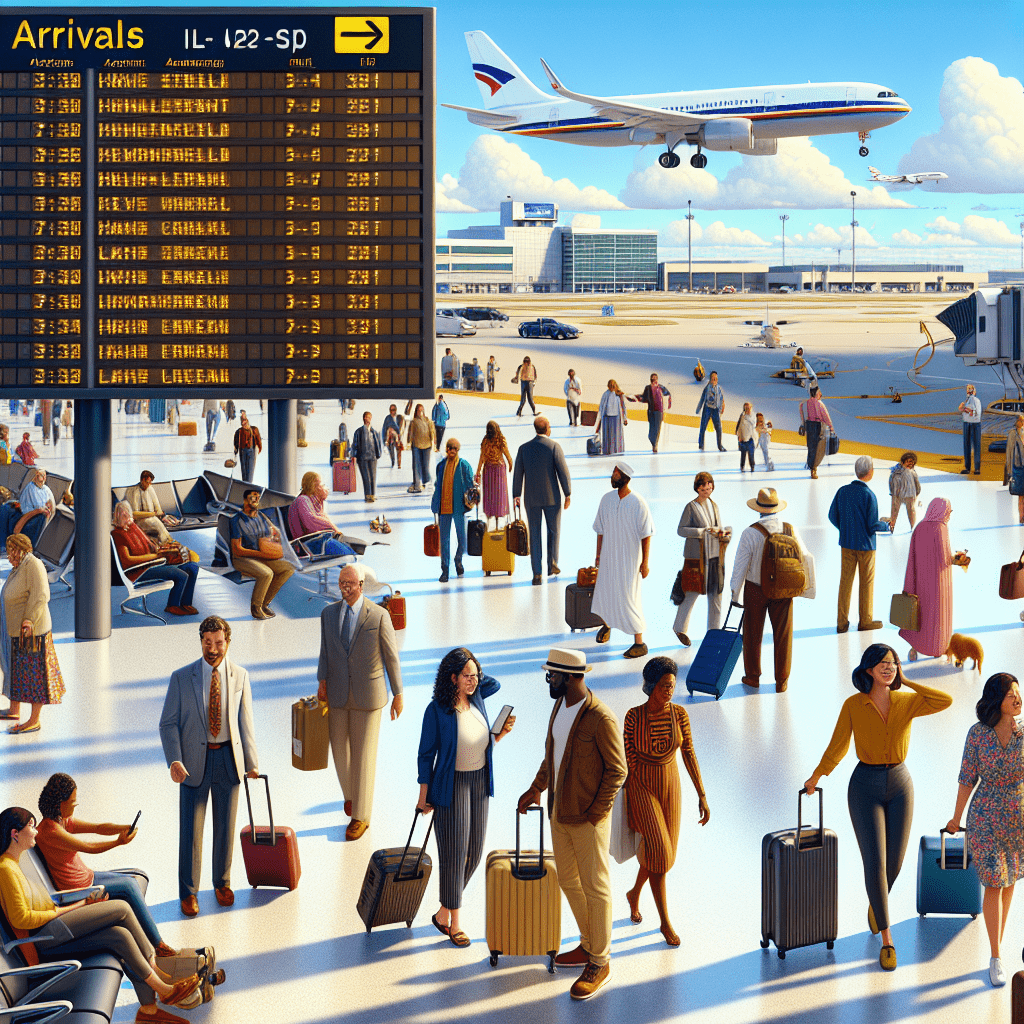 Ankünfte am Flughafen Springfield - IL(SPI)