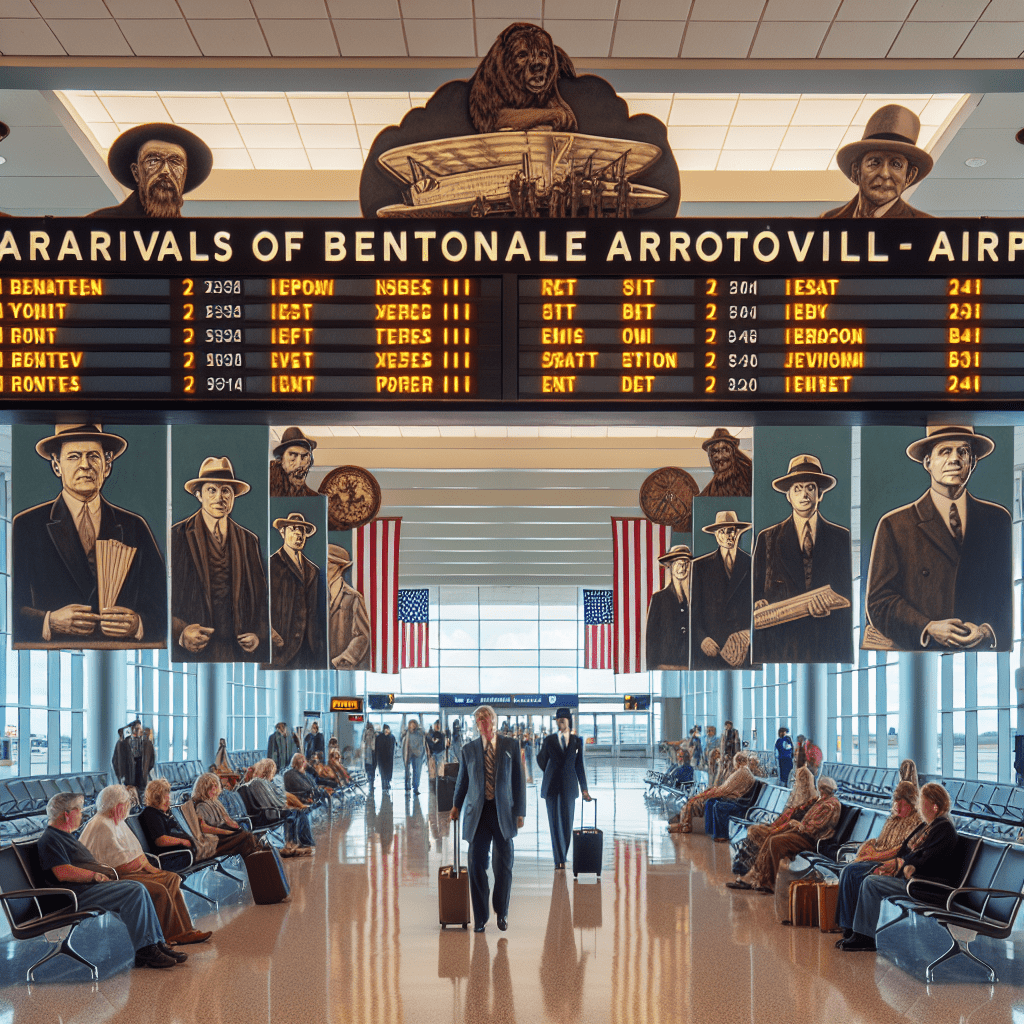 Ankünfte am Flughafen Bentonville(XNA)